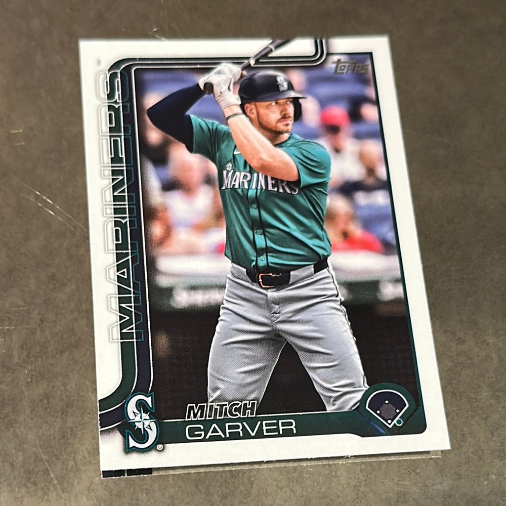 Topps Mariners Baseball Card - Mitch Garver